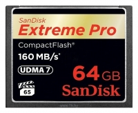 Sandisk Extreme Pro CompactFlash 160MB/s 64GB