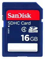 Sandisk SDHC Card 16GB Class 4