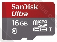 Sandisk Ultra microSDHC Class 10 UHS-I 48MB/s 16GB + SD adapter