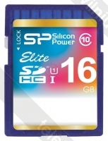 Silicon Power ELITE SDHC UHS Class 1 Class 10 16GB