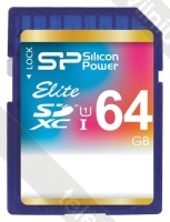 Silicon Power ELITE SDXC UHS Class 1 Class 10 64GB