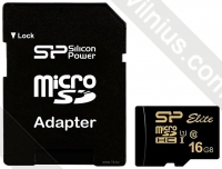 Silicon Power Elite Gold microSDHC SP016GBSTHBU1V1GSP 16GB ( )