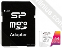 Silicon Power Elite microSDXC SP064GBSTXBV1V20SP 64GB