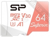 Silicon Power Superior A1 microSDXC SP064GBSTXDV3V20 64GB