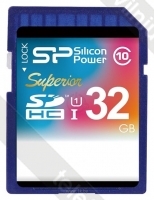 Silicon Power Superior SDHC UHS Class 1 Class 10 32GB