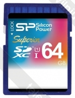 Silicon Power Superior SDXC UHS Class 1 Class 10 64GB