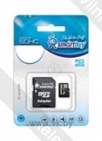 SmartBuy microSDHC Class 10 16GB + SD adapter