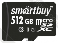 SmartBuy microSDXC Class 10 UHS-I U1 512GB + SD adapter