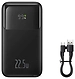 Baseus Comet Series Dual-Cable Digital Display Fast Charge Power Bank 22.5W 20000mAh