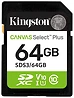 Kingston Canvas Select Plus SDXC 64GB SDS3/64GB