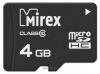 Mirex microSDHC 13612-MC10SD04 4GB