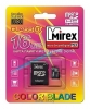 Mirex microSDHC Class 10 16GB + SD adapter