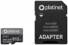 Platinet Pro 3 microSDXC PMMSDX512UIII 512GB + 