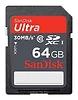 Sandisk Ultra SDXC Class 10 UHS-I 30MB/s 64GB